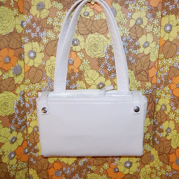 SWAROVSKI big foldable White TOTE Shoulder BAG - Picture 4 of 10